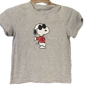 SNOOPY “JOE COOL” Standing Kid’s T-Shirt - Size: XS